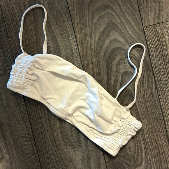 tna white scrunch sports bra - Picture 1 of 3